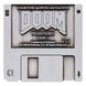 Pin's Doom Floppy Disk FaNaTtik, vue principale sur son support collector.