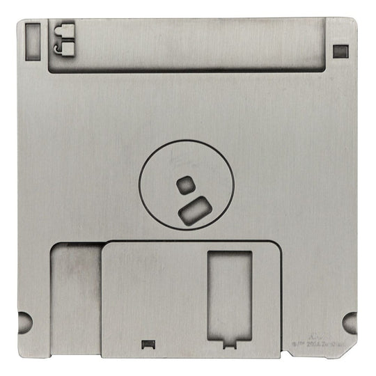 Verso de la réplique Floppy Disk Arena avec numéro d'édition limitée