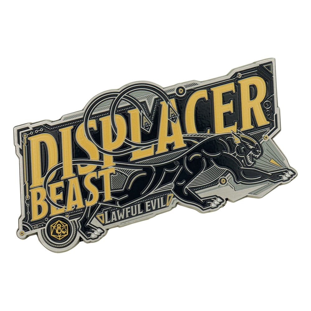 Lingot de collection Dungeons & Dragons Displacer Beast Édition Limitée FaNaTtik vue de face