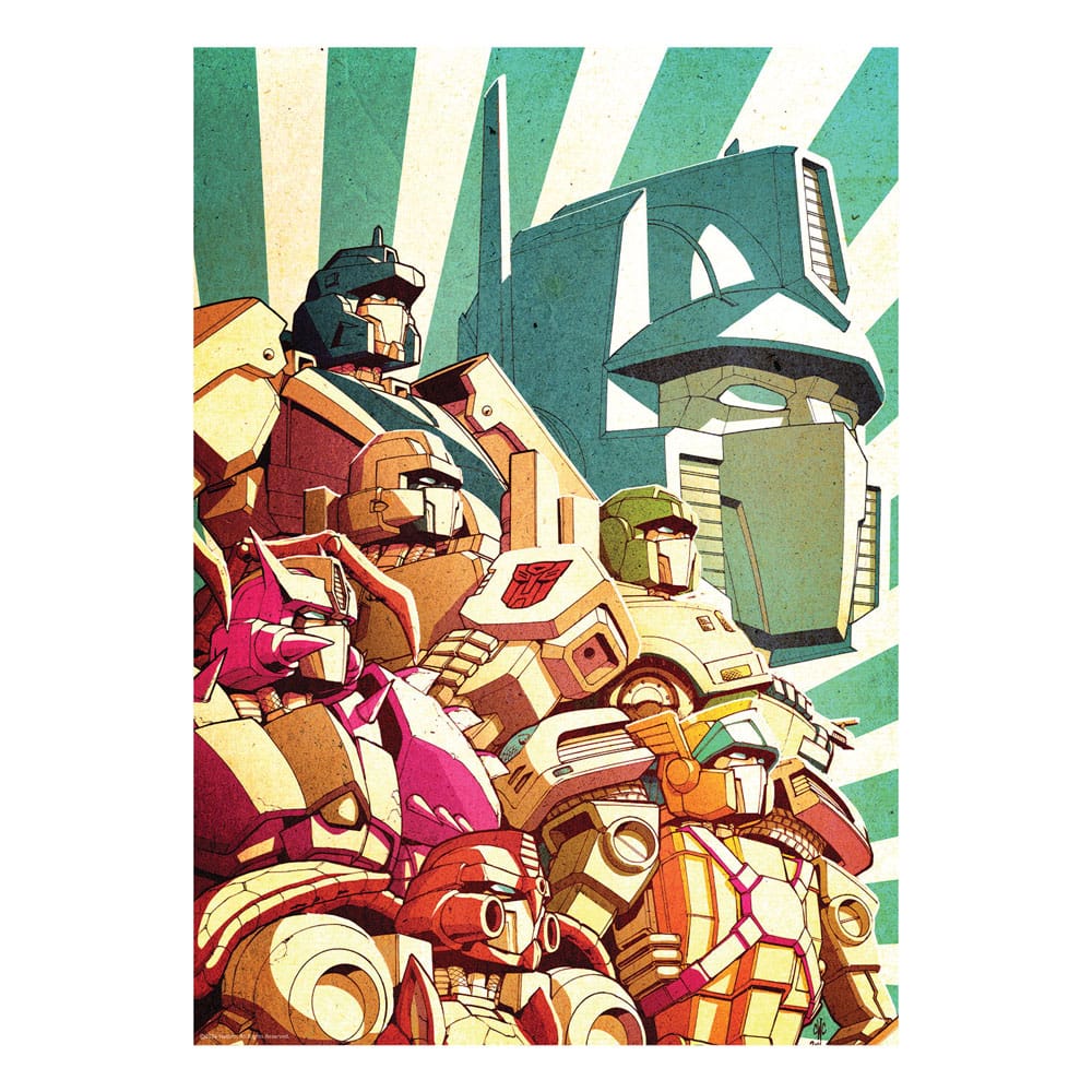 Lithographie Transformers Optimus Prime FaNaTtik édition limitée