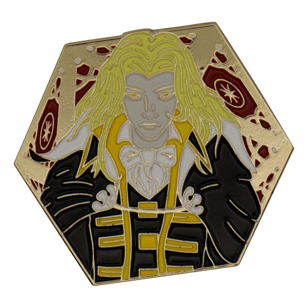 Pin's Castlevania Alucard édition limitée FaNaTtik sur fond noir