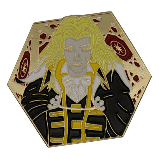 Pin's Castlevania Alucard édition limitée FaNaTtik sur fond noir