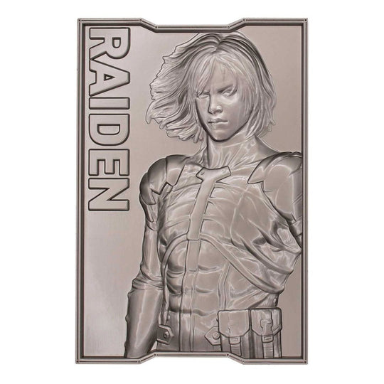 Lingot collector Raiden Metal Gear Solid 2 FaNaTtik, vue de face