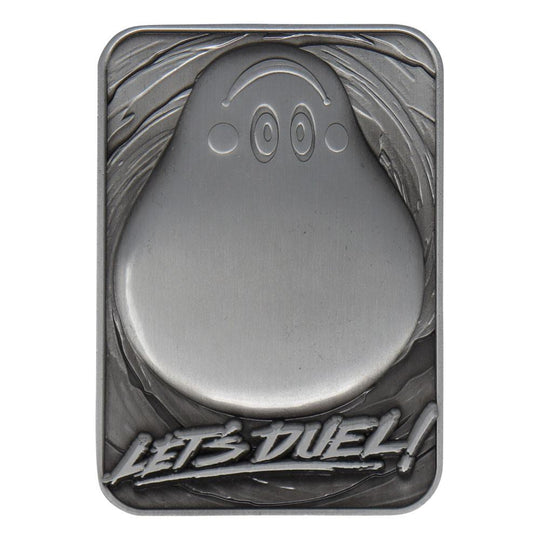 Réplique carte Yu-Gi-Oh! Marshmallon FaNaTtik en métal, vue de face