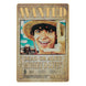 Lingot One Piece Luffy Wanted Poster FaNaTtik vue d'ensemble