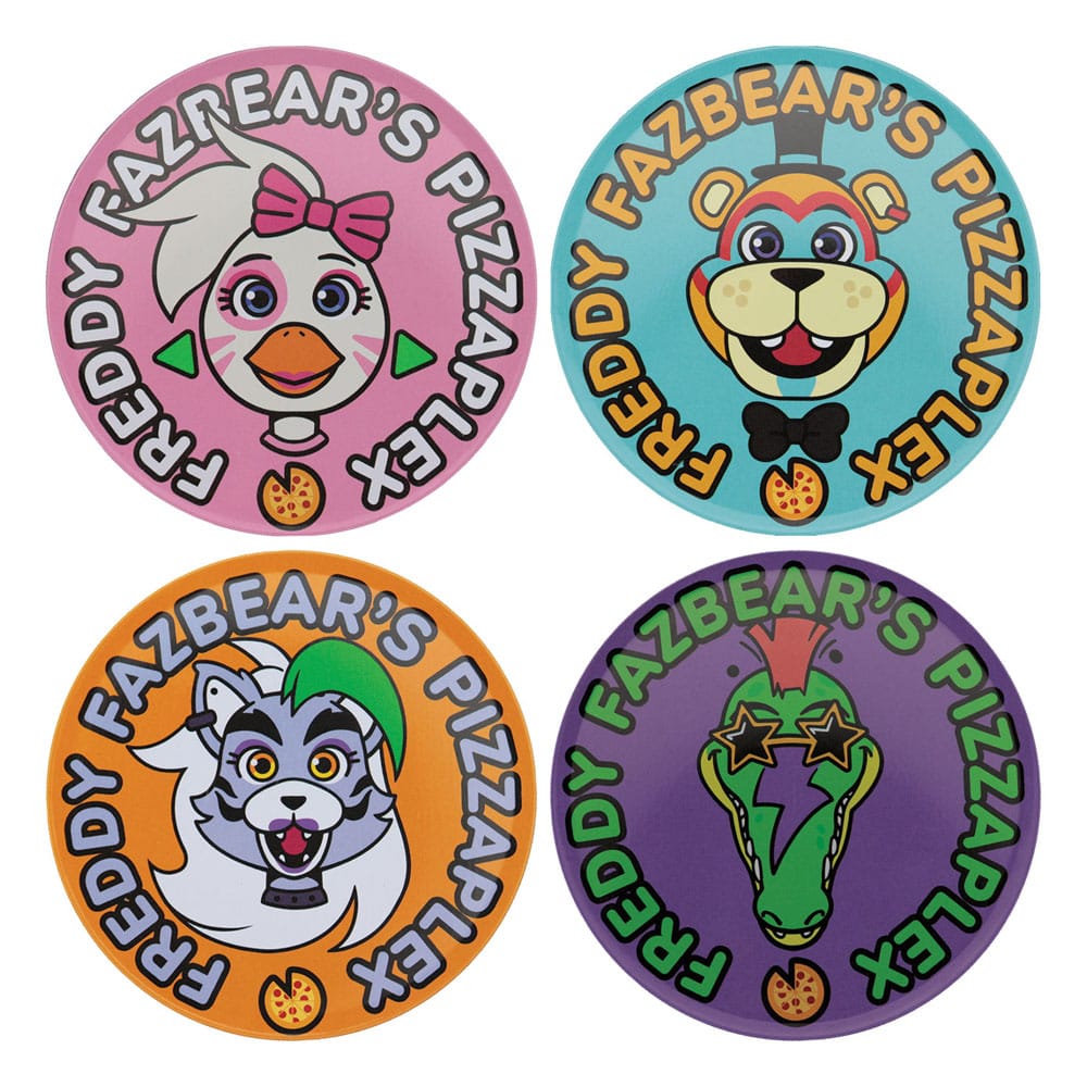 Pack de 4 sous-verres Five Nights at Freddy's FaNaTtik
