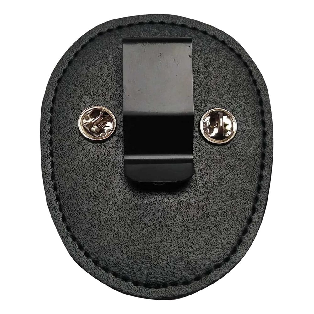 Vue de face du badge de police de Gotham City, réplique fidèle