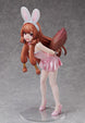 Vue arrière de la statuette Raphtalia (Young) Bunny Ver. montrant la queue et les détails du costume