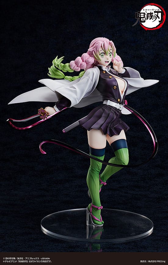 Statuette Demon Slayer Mitsuri Kanroji 1/4, angle de vue différent