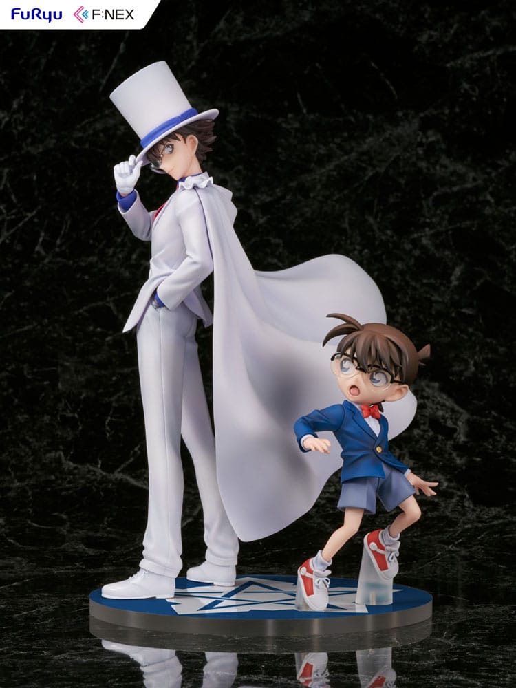 Angle dynamique de la statuette PVC Détective Conan, 29 cm