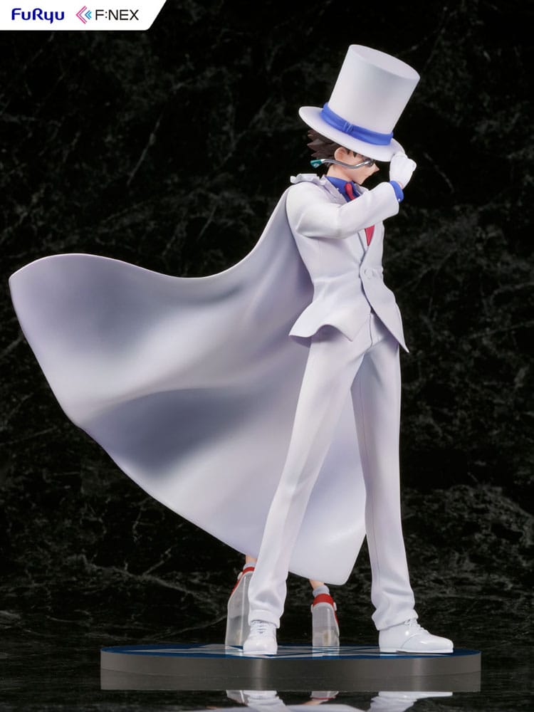 Statuette Conan Edogawa et Kid the Phantom Thief en situation de combat/confrontation
