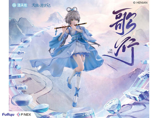 Statuette Virtual YouTuber Luo Tianyi F:NEX, vue latérale élégante