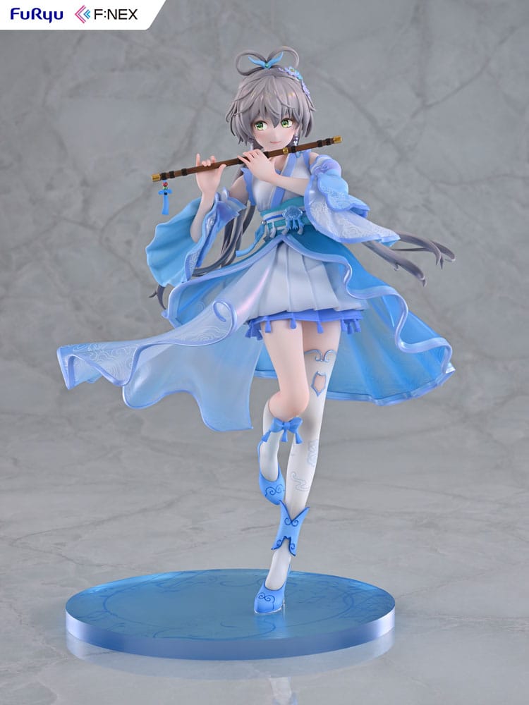Détail de la tenue et des accessoires de la figurine Luo Tianyi Ge Xing Ver.