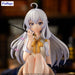 Statuette Elaina Furyu, en situation sur un bol de nouilles