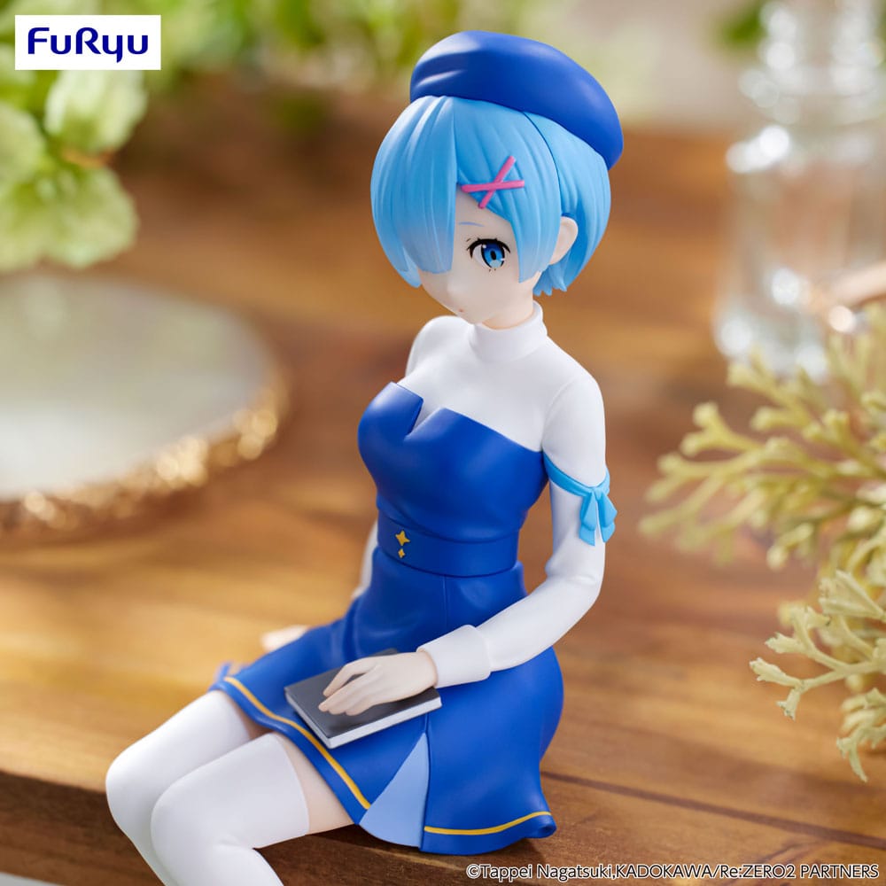 Figurine Rem Re:Zero Noodle Stopper 15cm - Détail visage