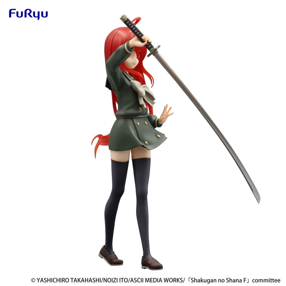 Statuette Shana 18 cm, vue arrière avec détails de la cape