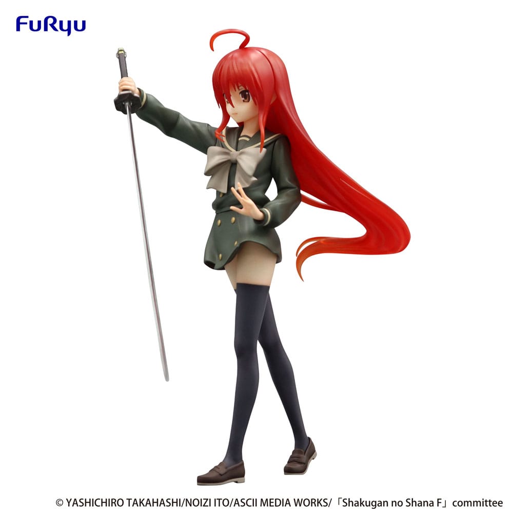 Statuette Shana Furyu, détail des accessoires ou de la tenue