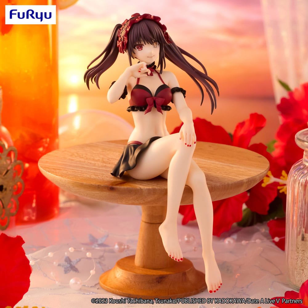 Vue arrière de la figurine Kurumi Tokisaki Swimsuit Ver. 15 cm