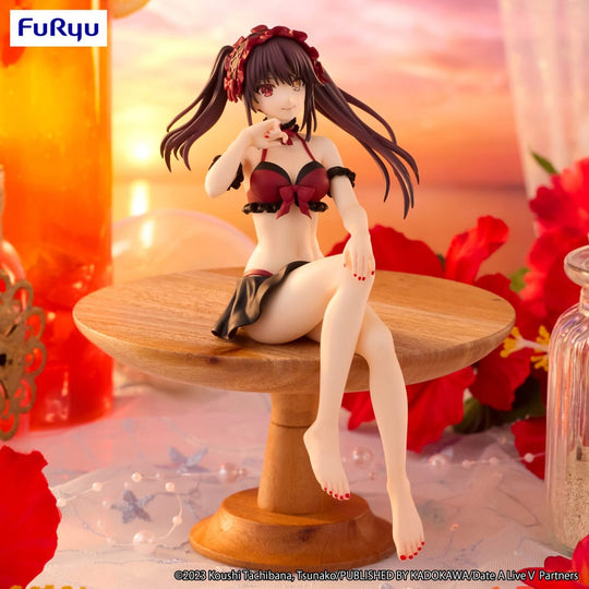 Vue arrière de la figurine Kurumi Tokisaki Swimsuit Ver. 15 cm