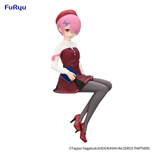 Statuette Ram Re:Zero Noodle Stopper Book Girl Ver. de face