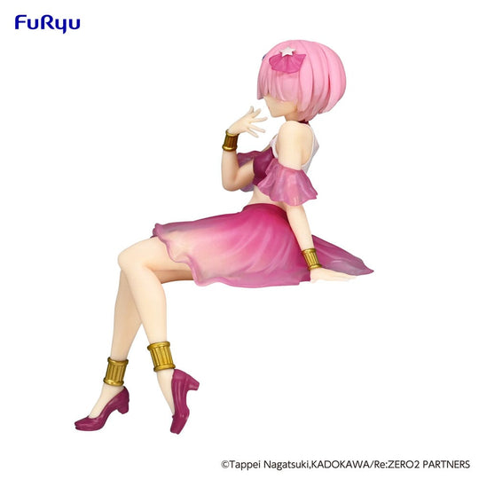 Statuette Ram Re:Zero sur son socle, vue d'ensemble