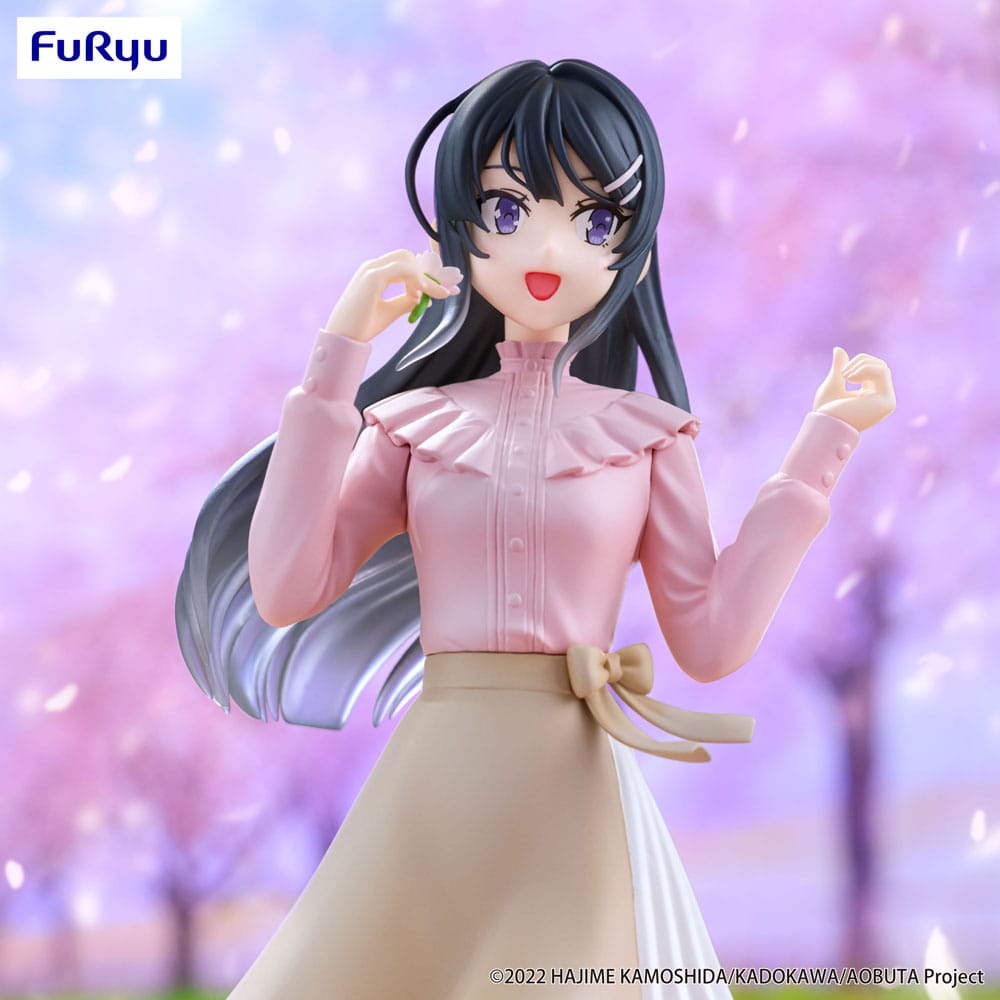 Mai Sakurajima en tenue printanière, figurine 21 cm