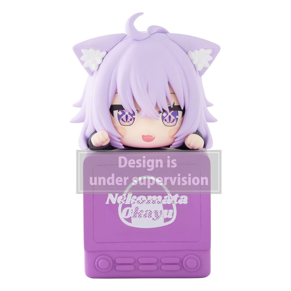 Statuette PVC Nekomata Okayu Hololive Hikkake Furyu 10 cm sur socle