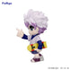 Figurine Killua Zoldyck Furyu - Détail du visage et des cheveux