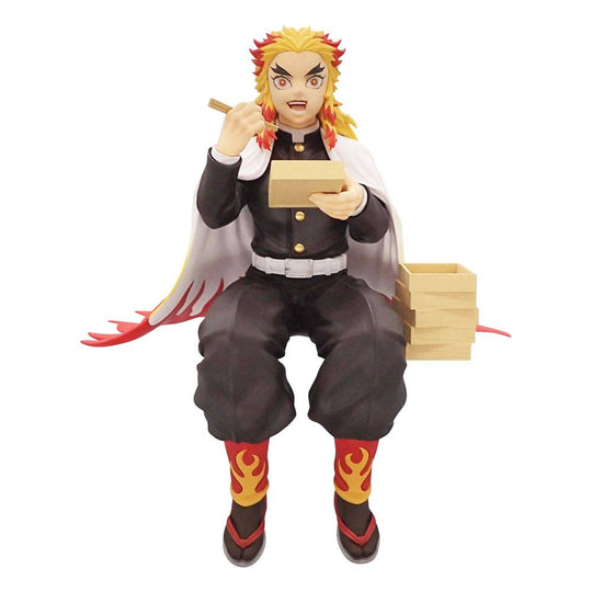 Statuette Demon Slayer Rengoku Kyojuro Noodle Stopper Furyu vue de face