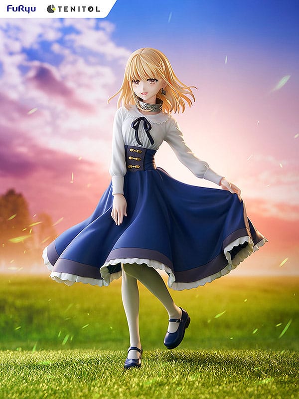 Figurine Jess Tenitol PVC - Détail du visage et des cheveux