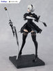 Statuette NieR:Automata 2B Ver1.1a Tenitol Furyu, vue de dos avec le voile