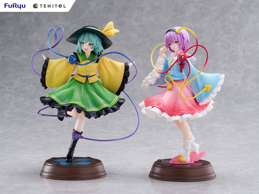 Statuette Koishi Komeiji et Satori Komeiji de dos