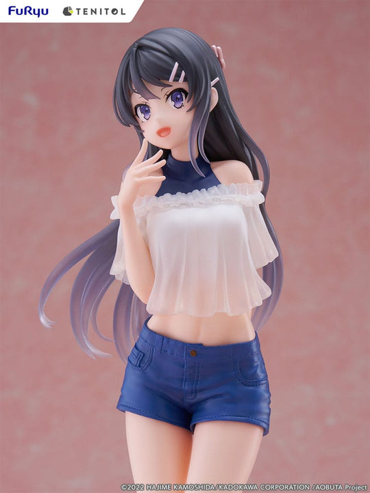 Statuette Bunny Girl Senpai - Vue arrière détaillée de la figurine