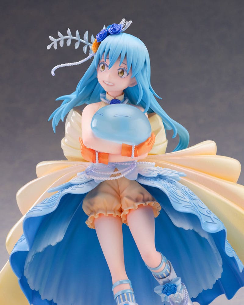 Statuette Rimuru Tempest Party Dress ver. en situation, éclairage doux