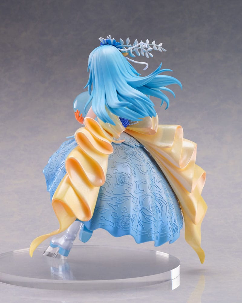 Statuette Rimuru Tempest Party Dress ver. sous un angle dynamique