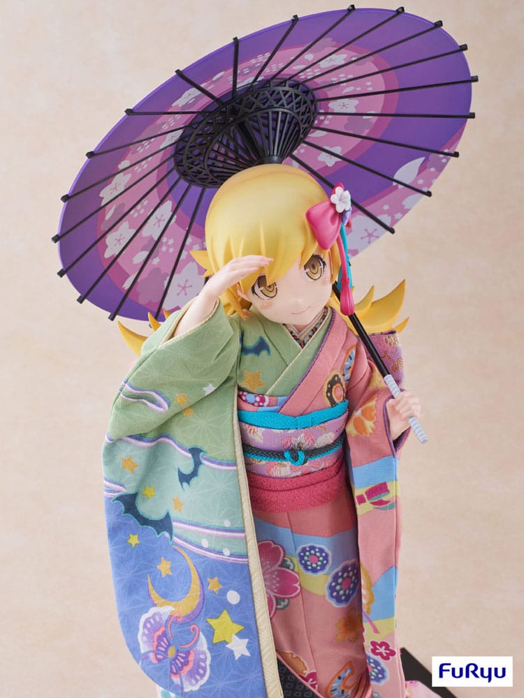 Figurine Monogatari Shinobu Oshino 1/4 - Vue de face complète