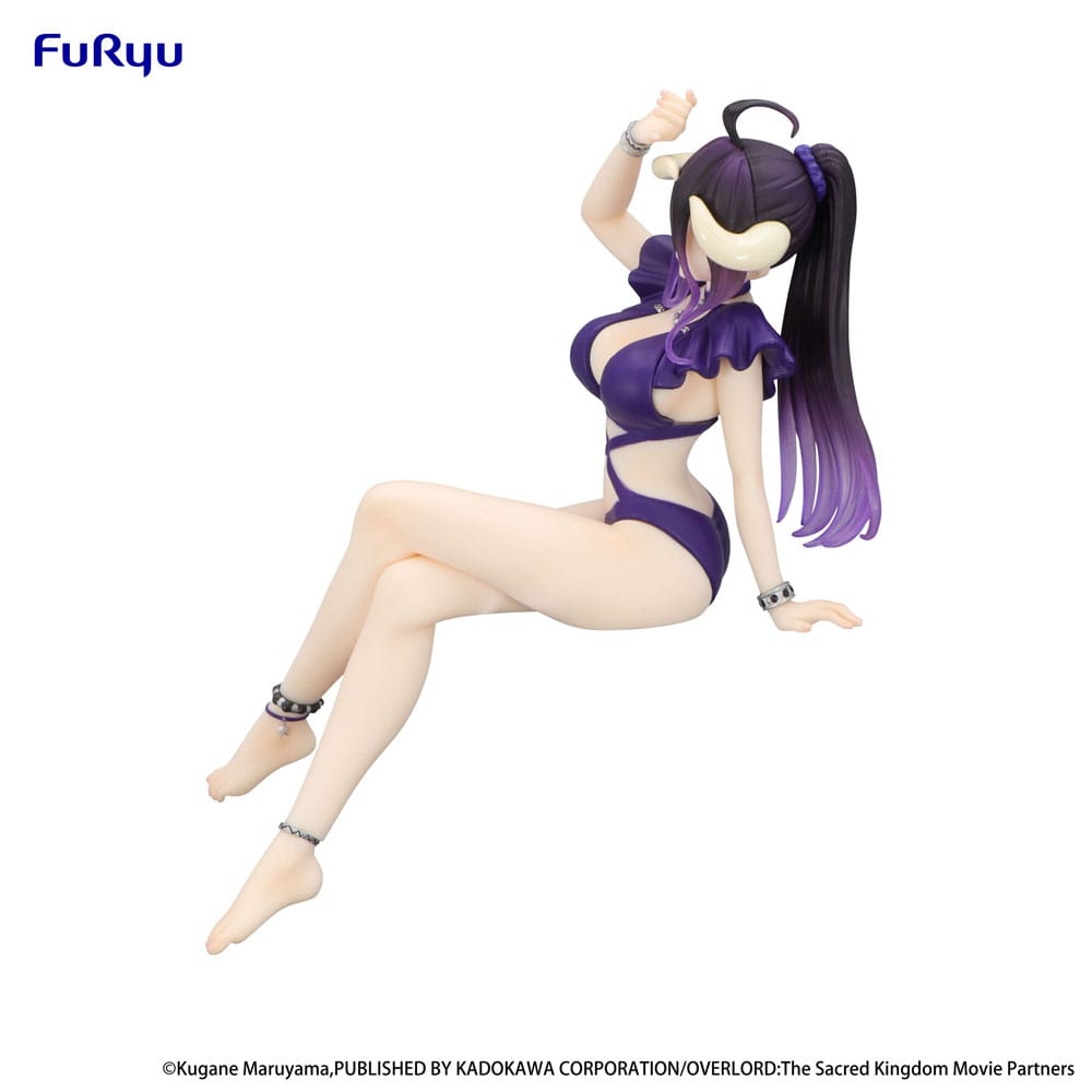 Vue arrière de la figurine Albedo Overlord maillot de bain