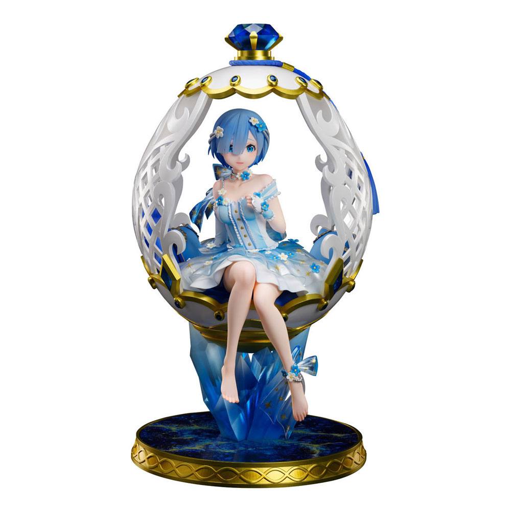 Statuette Rem Re:ZERO Egg Art Ver. vue d'ensemble