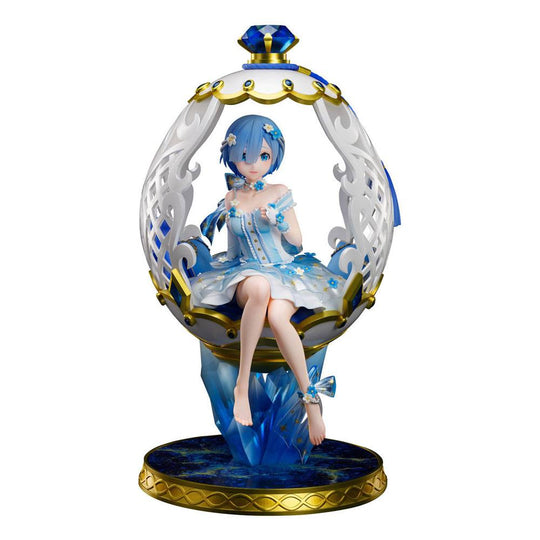 Statuette Rem Re:ZERO Egg Art Ver. vue d'ensemble