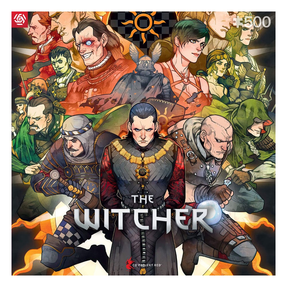 Puzzle The Witcher Nilfgaard 500 pièces Good Loot emballage