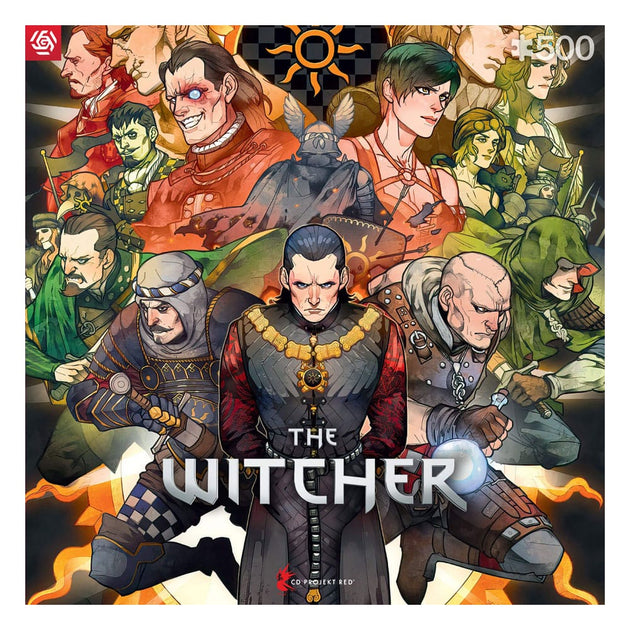 Puzzle The Witcher Nilfgaard 500 pièces Good Loot emballage