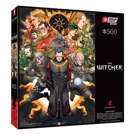 Illustration du puzzle The Witcher Nilfgaard assemblé