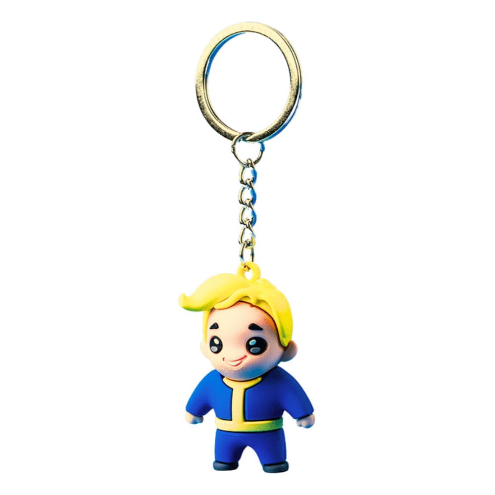 Porte-clés Fallout Vault Boy en vinyle Good Loot, vue de face