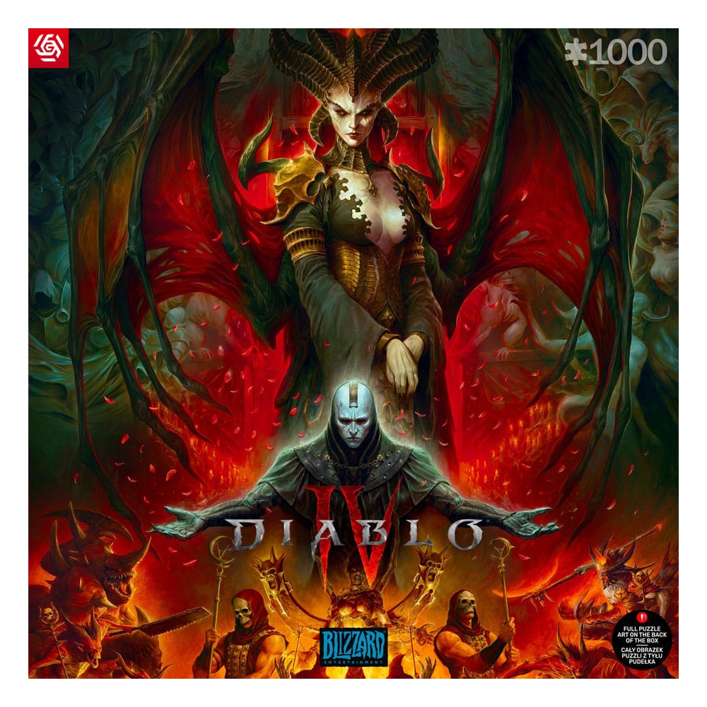 Puzzle Diablo IV Lilith 1000 pièces Good Loot - Vue d'ensemble du produit