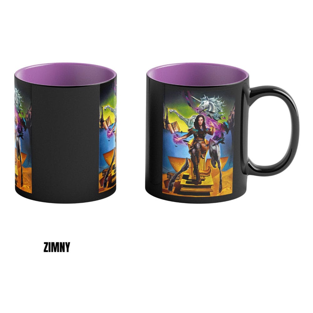 Mug The Witcher 3 Yennefer chaud, effet thermique révélant le design Dali, Good Loot