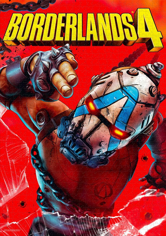 Puzzle Borderlands 4 Break Free Psycho en cours d'assemblage