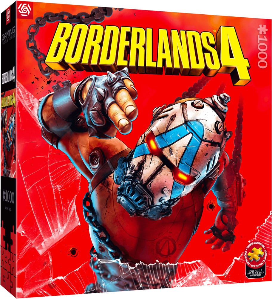 Zoom sur les pièces du puzzle Borderlands Good Loot