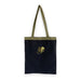 Détail du motif Vif d'Or sur le sac shopping Harry Potter officiel de Groovy