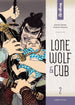 Couverture du manga Lone Wolf and Cub Omnibus Volume 2 ANGLAIS, avec Ogami Itto et Daigoro
