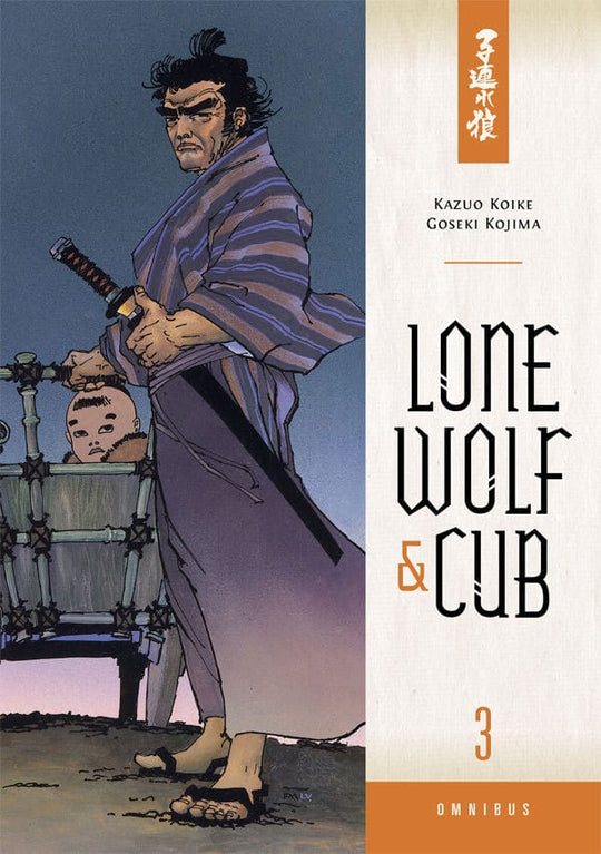Couverture du manga Lone Wolf and Cub Omnibus Volume 3 en anglais
